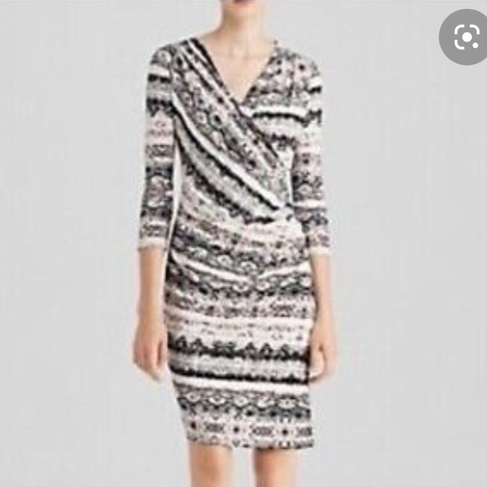 Calvin Klein wrap dress 14